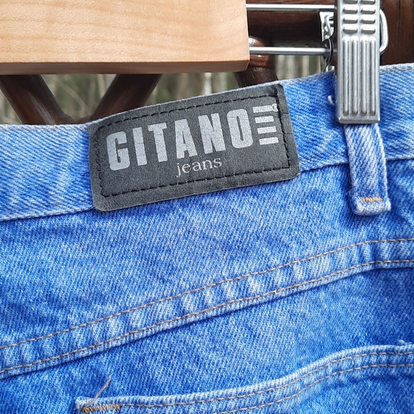 Vintage 90s Gitano Woman's Blue Jeans - Picture 4 of 8